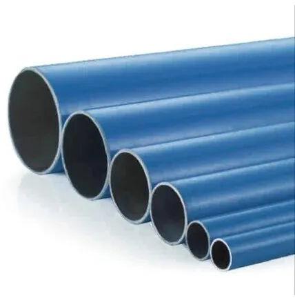 Aluminum Aluminium Round Pipe, Color : Blue