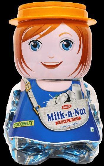 Milk N Nut Doll Jar
