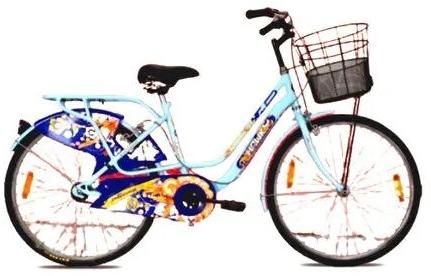 STEEL Women Bicycle, Color : SKY BLUE