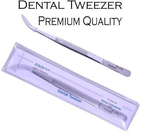 Stainless Steel Dental Tweezer, Packaging Type : Box