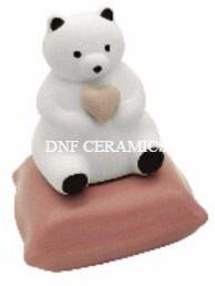 Bear Shape Ceramic Car Aroma Oil Diffuser