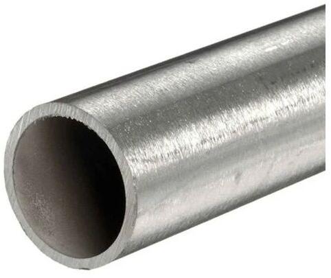 Circular Stainless Steel Tube, Color : Silver