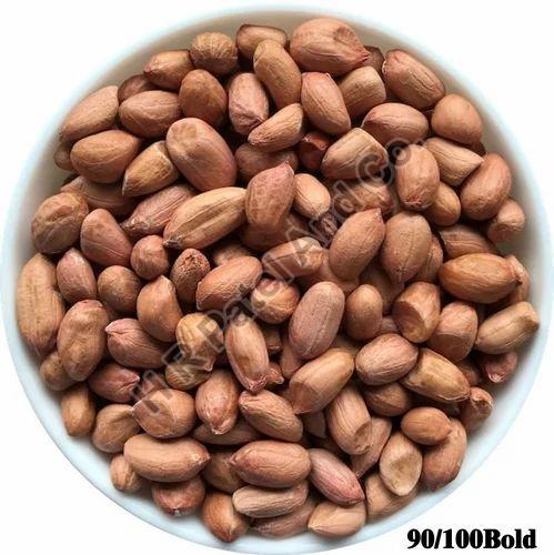 Brownish 90/100 Bold Ground Nut Kernel, for Butter, Cooking Use, Making Oil, Packaging Type : Jute Bag