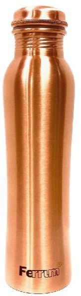 Copper Bottle Curve Matte Finish 1 Litre