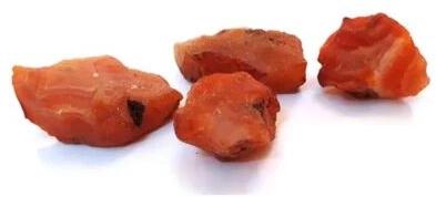 Raw Carnelian Stone, Color : Red