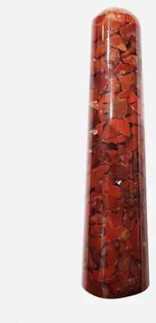 Red Jasper Orgone Wand, Color : Red 