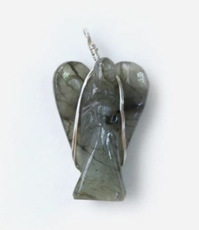 Wire Wrapped Angel Pendant