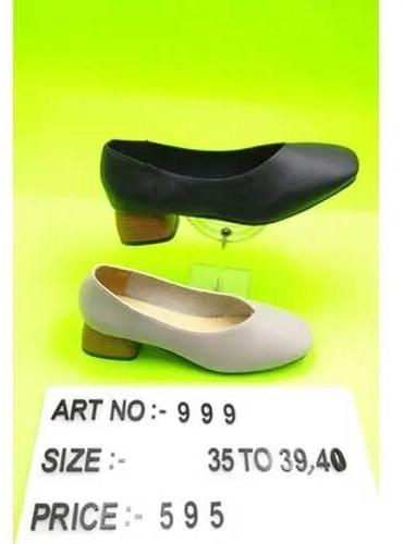 Artificial Leather Ladies Formal Bellies Shoes, Size : 35 to 39, 40