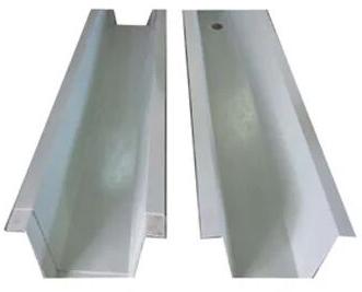 FRP Gutter, Color : Silver