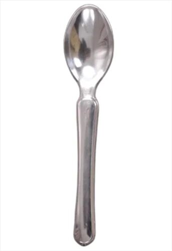 Silver Plastic Ice Cream Spoon