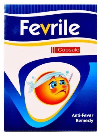 Fevrile Capsule, Packaging Type : Box