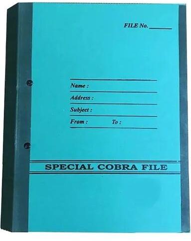 Paper Board Office Cobra File, Color : Orange
