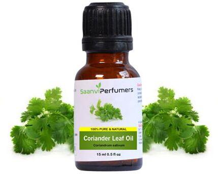 Coriander Leaf Oil, Packaging Size : 15ml, 50ml, 100ml, 300ml