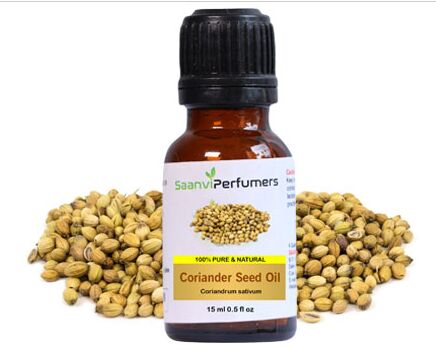 Coriander Seed Oil, Packaging Size : 15ml, 50ml, 100ml, 300ml