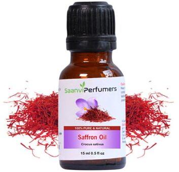 Saffron Essential Oil, Packaging Size : 15ml, 50ml, 100ml, 300ml, 500ml 1000ml