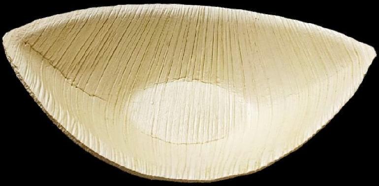 Boat Areca Leaf Eco Friendly Disposable Plates, for Serving Food, Size : 10.5 x 6.5