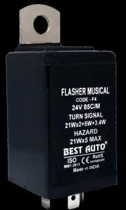 Universal Musical Flasher, Color : Black