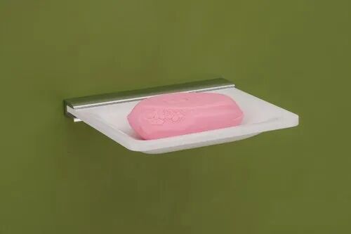 Acrylic Soap Dish, Mounting Type : Wall Mounted