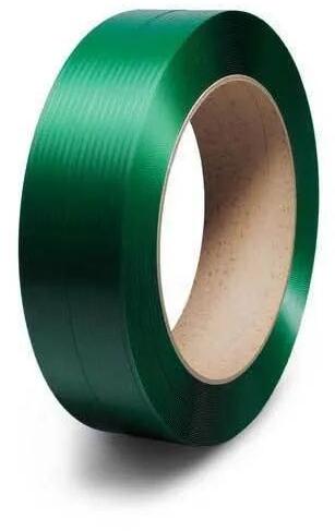 Plain PET Strapping Rolls, Color : Green