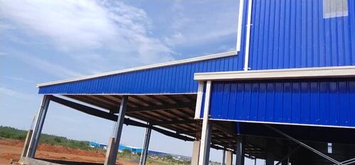 Steel Galvanized Finish Industrial Shed