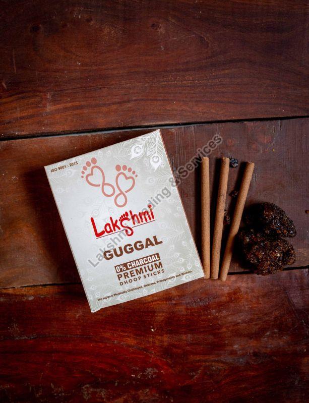 Lakshmi Guggal Dry Dhoop Sticks, for Temples, Religious, Pooja, Size : 4 Inch