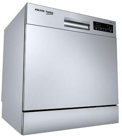 Portable Countertop Dishwasher, Color : Silver