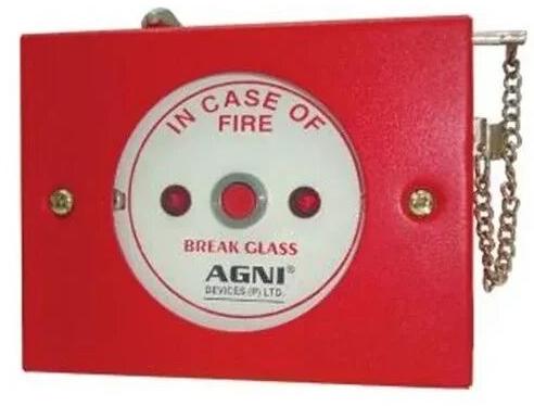 Agni Manual Call Point, Color : Signal Red