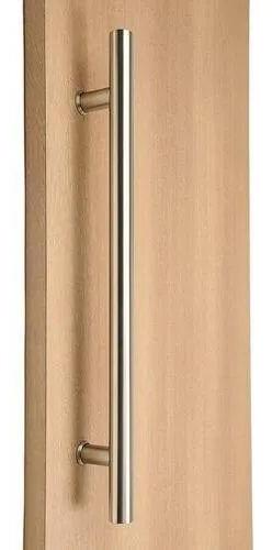 Stainless Steel Door Pull Handles, Color : Silver