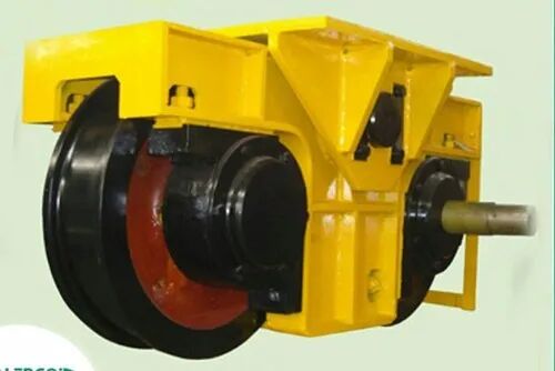 Mild Steel L Block Wheel Assembly, For Overhead Cranes, Size : 150 Mm