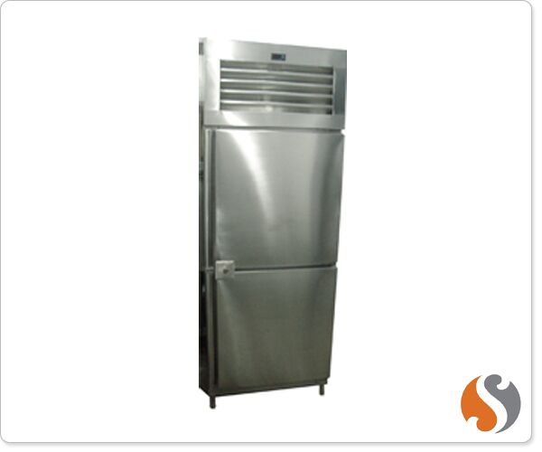 Two Door Vertical Refrigerator Freezer