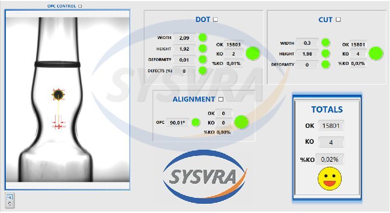 OPC System For Glass Ampoules, Brand Name : SYSVRA