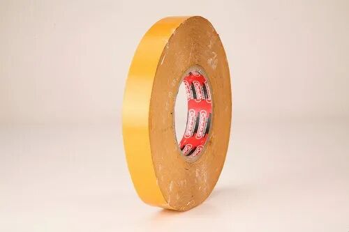 Double Sided Cloth Tape, Color : Yellow