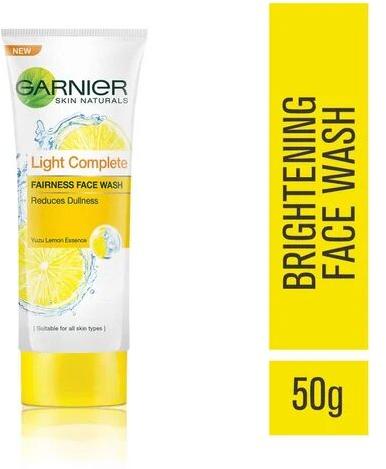 Garnier Light Complete Face Wash, Packaging Size : 50gm