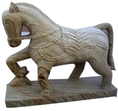 Stone Horse Statue
