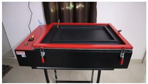 48 kg Printride Vacuum Exposing Machine, Capacity : 100 Screen Per Day