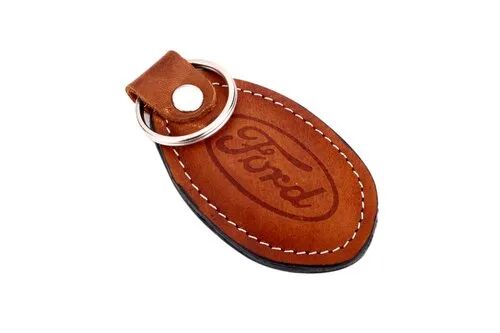 Leather Key Chain, for Promotional gift, corporate gift, Packaging Type : Poly Pack