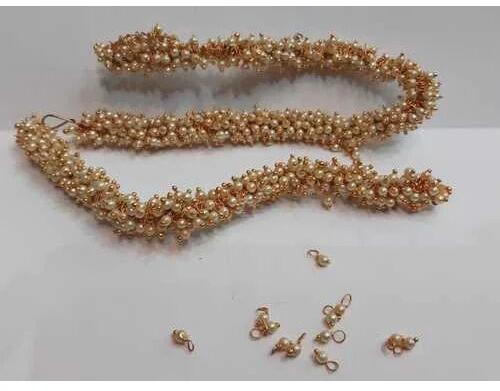 Metal Golden Pearl Pollens Loreals, Occasion : Party
