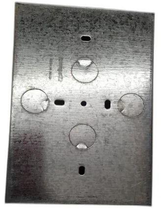 Galvanized Iron (GI) Electrical Modular Box, Shape : Rectangular