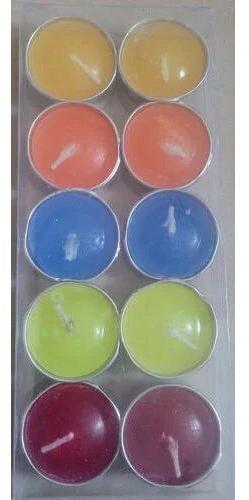 Paraffin Wax Tea Light Candles, Dimension : 40mm