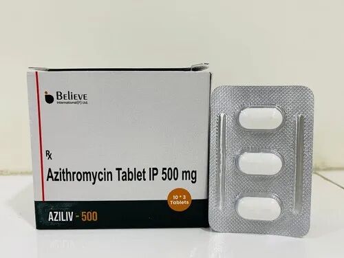Azithromycin tablet, Packaging Type : Box