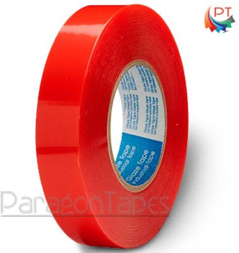 140 Mic Red Double Sided Polyester Tape