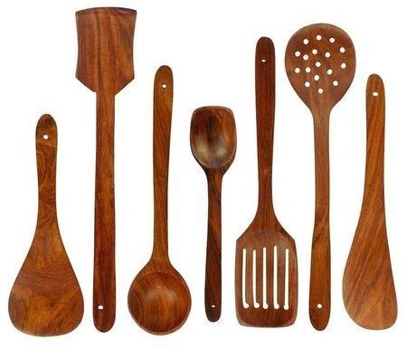 Wooden spatula, Color : Brown