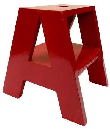 Wooden Kids Chair, Color : Red