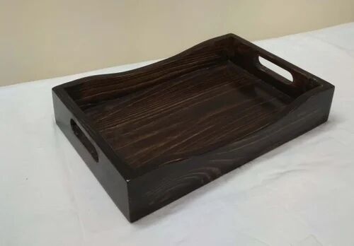 Wooden Service Tray, Shape : Rectangle