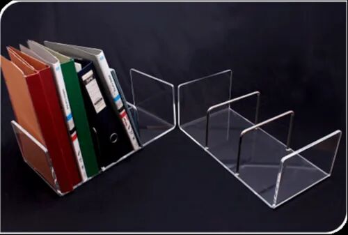 Acrylic Book Stand, Shape : Rectangular
