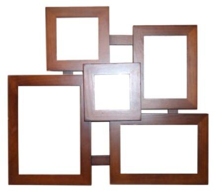 Wooden Family Photo Frame, Color : Brown