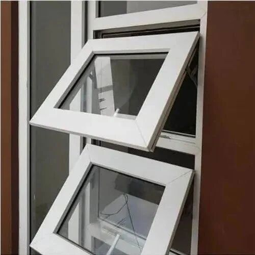 Upvc Ventilation Window, Color : White
