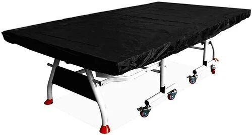 Rectangular Nylon Table Tennis Table Cover, Color : Black