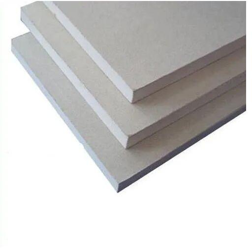Plain White Gypsum Board, Size : 7x4 Feet