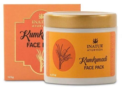 Inatur Oil Ayurveda Kumkumadi Face Pack, for Personal, Packaging Type : Plastic Bottle